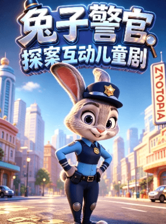 小喜鹊剧场2026新剧《朱迪兔子警官》|疯狂爆笑|动物城大探案|提升宝宝社交力
