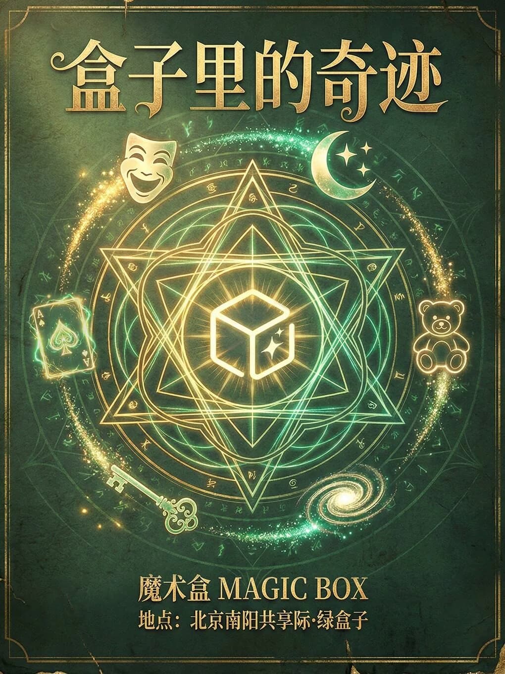 盒子里的奇迹|沉浸式喜剧脱口秀魔术专场(魔术盒小剧场)