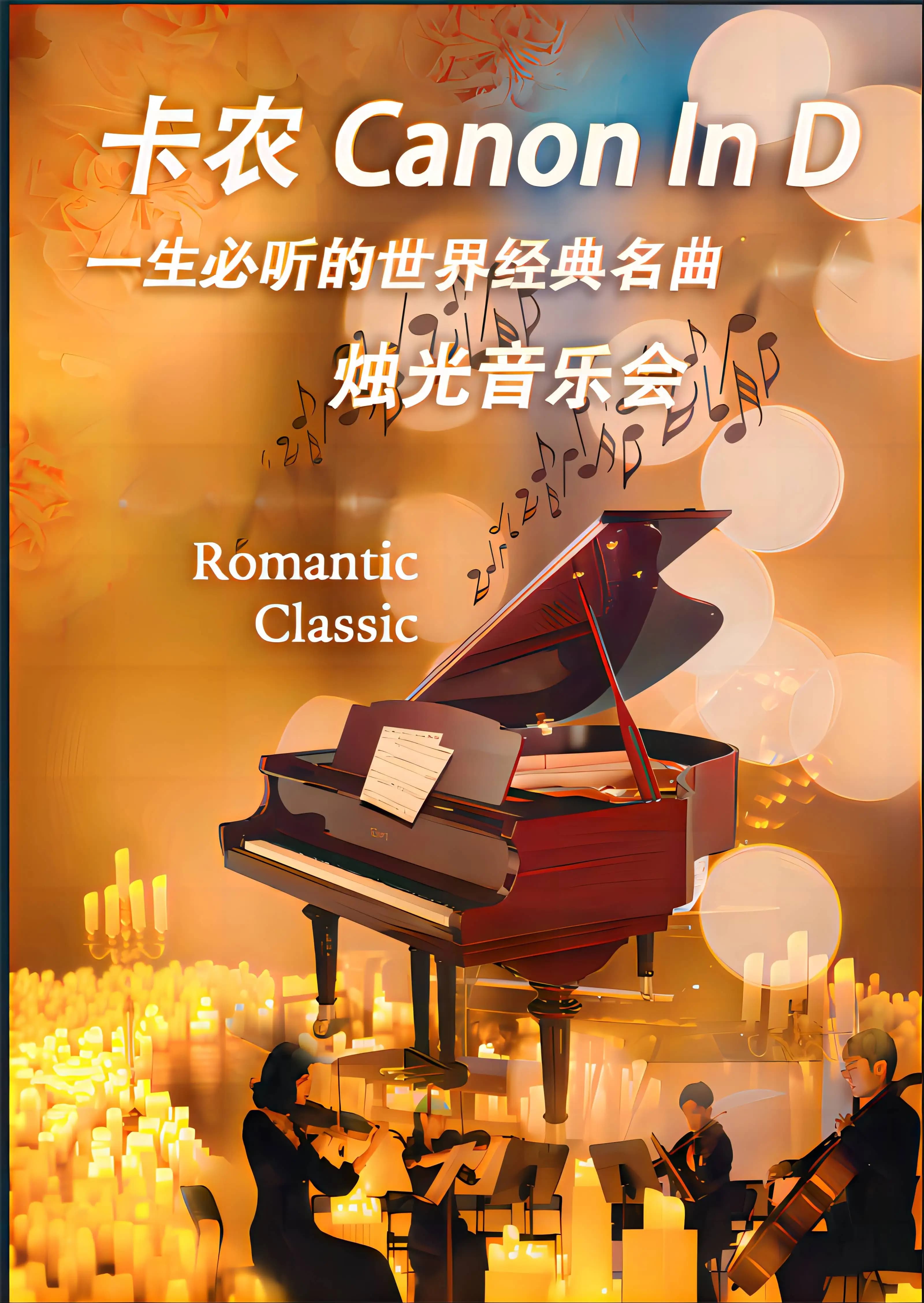 卡农—一生必听的世界经典名曲烛光音乐会