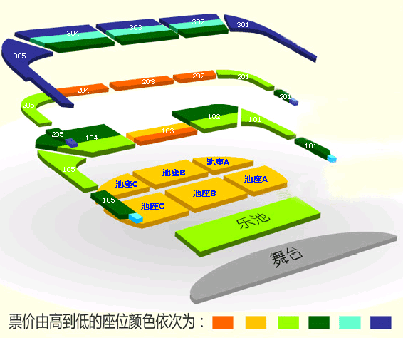 国家大剧院座位图 2